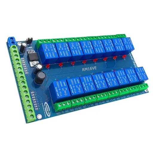 16-Channel Relay Module 5V to 40V Signal Input
