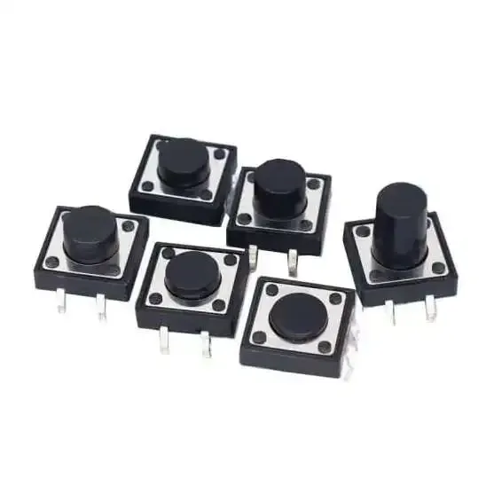Tactile Push Button Switch 12x12mm 4-Pin