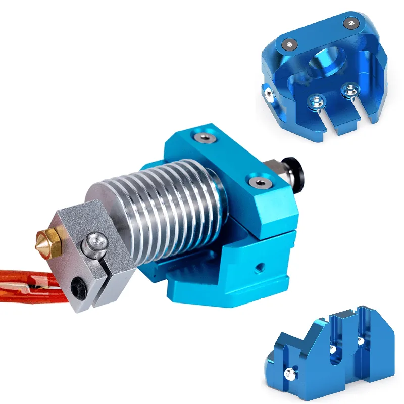 E3D V6 Extruder Fixed Bracket Blue Holder for Ender 3