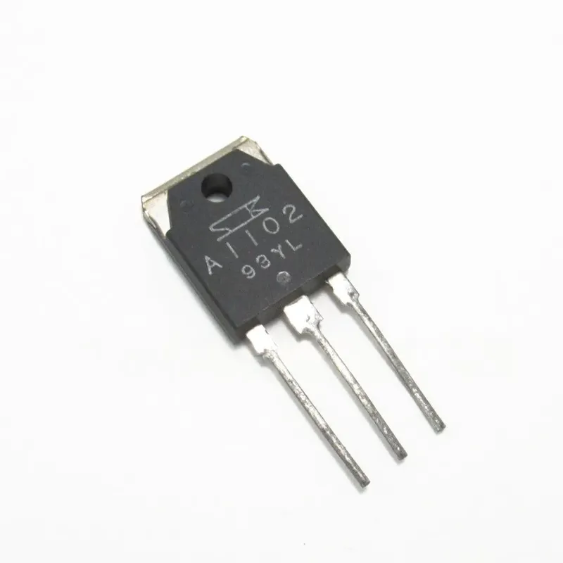 ترانزستور قدرة PNP من نوع 2SA1102 بجهد 80V وتيار 6A وغلاف TO-3