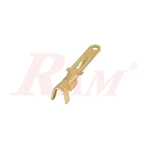 MF 2.8mm Male Wiring Terminal Connector - Gold