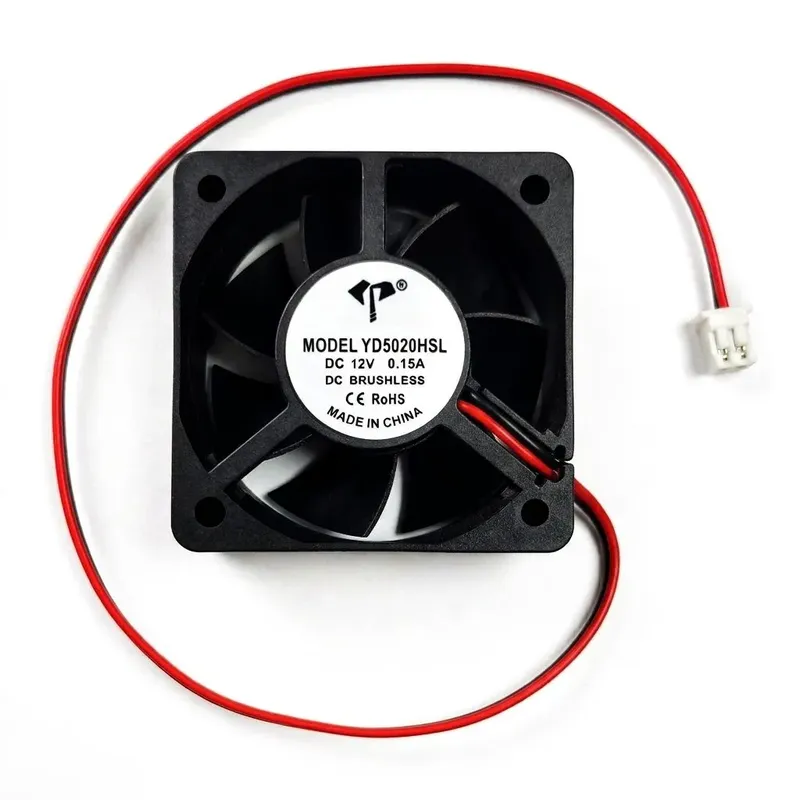 YD5020HSL DC Fan 12V 0.15A 50x50x20mm