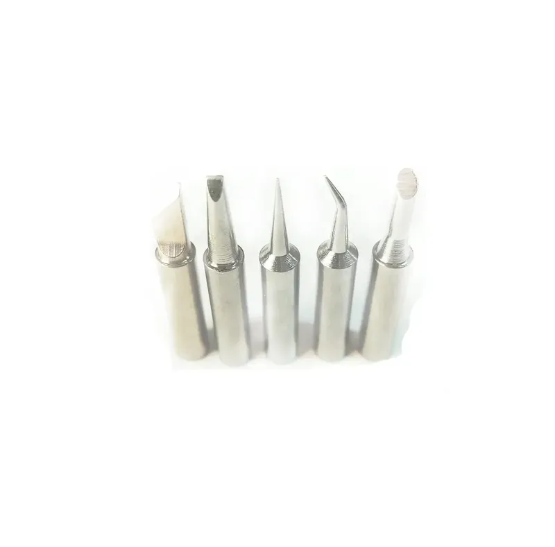 Copper Soldering Iron Tips for Hot Air Rework Station, 5 Pcs