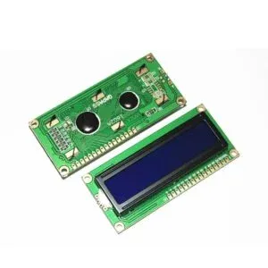 16x2 Character LCD Module, Blue Backlight (HD44780)