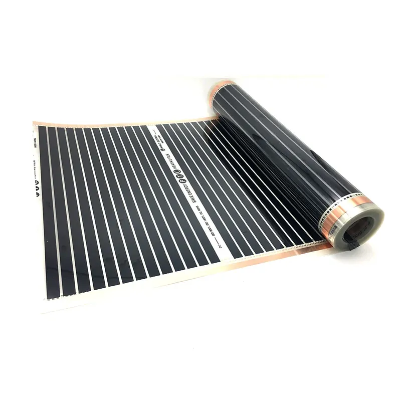 Infrared Carbon Heating Film 160 W/m², 50 x 25 cm