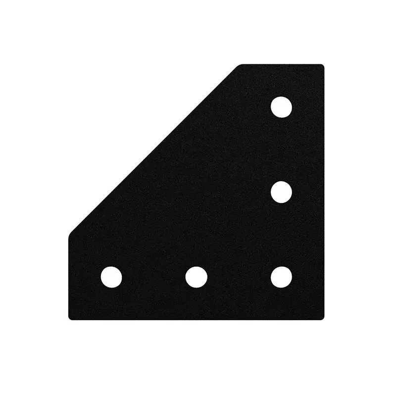 Steel 90° Joining Plate for 2020 Aluminum Profile