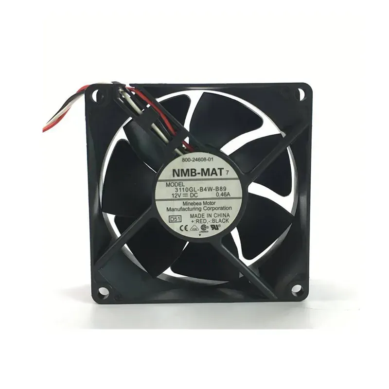 NMB-MAT 3110GL-B4W-B89 DC Fan 12V 0.46A 80x80x25mm