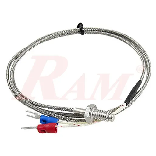 مزدوج حراري (Thermocouple) من النوع K بقلاووظ M6