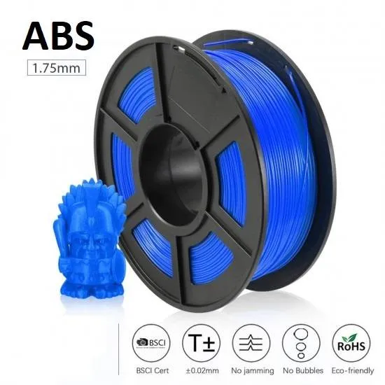 فيلامنت ABS من UGE بقطر 1.75 مم ووزن 1 كجم - أزرق