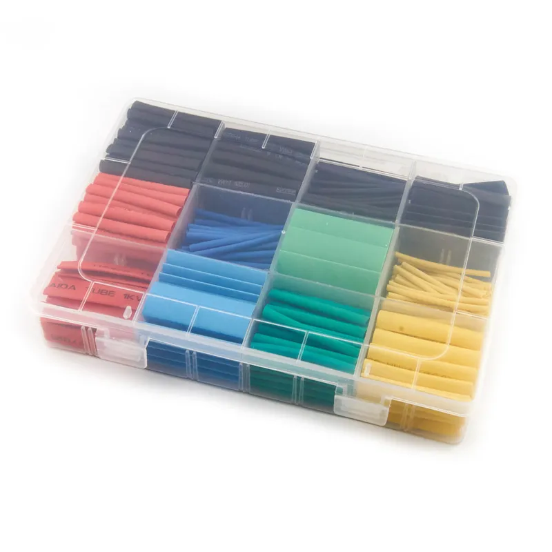 530-Piece Heat Shrink Tubing Assortment Kit, 2:1, 1.5mm-10mm