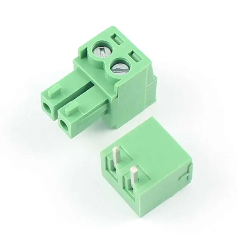 2-Pin Pluggable PCB Terminal Block 3.81mm Pitch