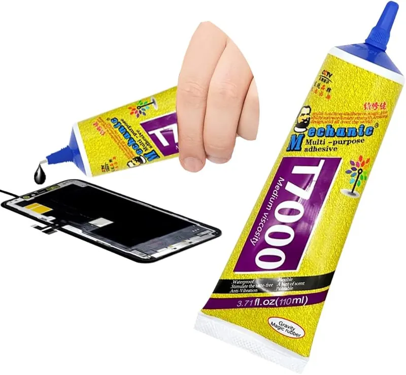 Mechanic T7000 Black Adhesive 50 ml for Phone Repair