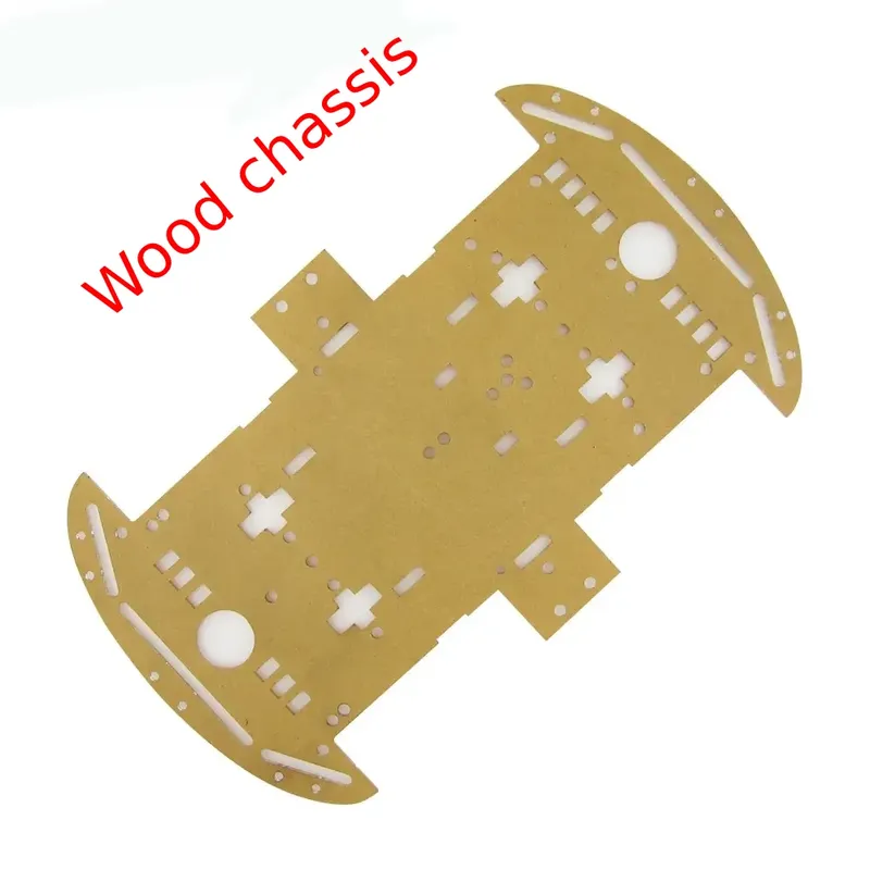 4WD Big Wood Smart Car Chassis Plate