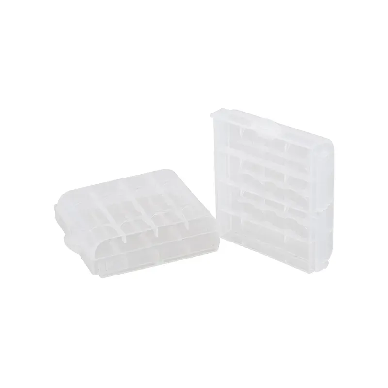 Transparent Protective Storage Box for AA/AAA Batteries V2