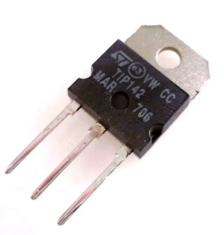 TIP142 NPN Darlington Power Transistor (100V, 10A, TO-218)