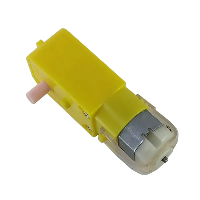 DC Geared Motor Single Shaft BO Motor 3-12V, 100 RPM