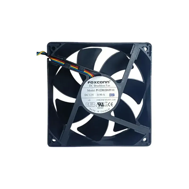 FOXCONN PV123812DSPF DC Fan 12V 0.90A 120x120x38mm