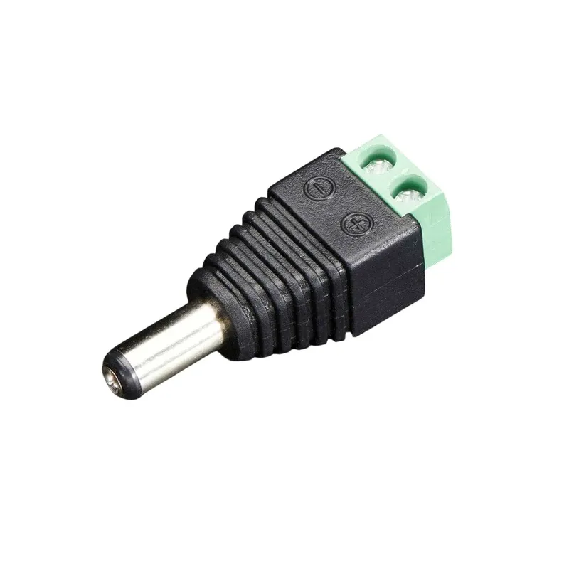 Male DC Jack Adapter with Terminal Block