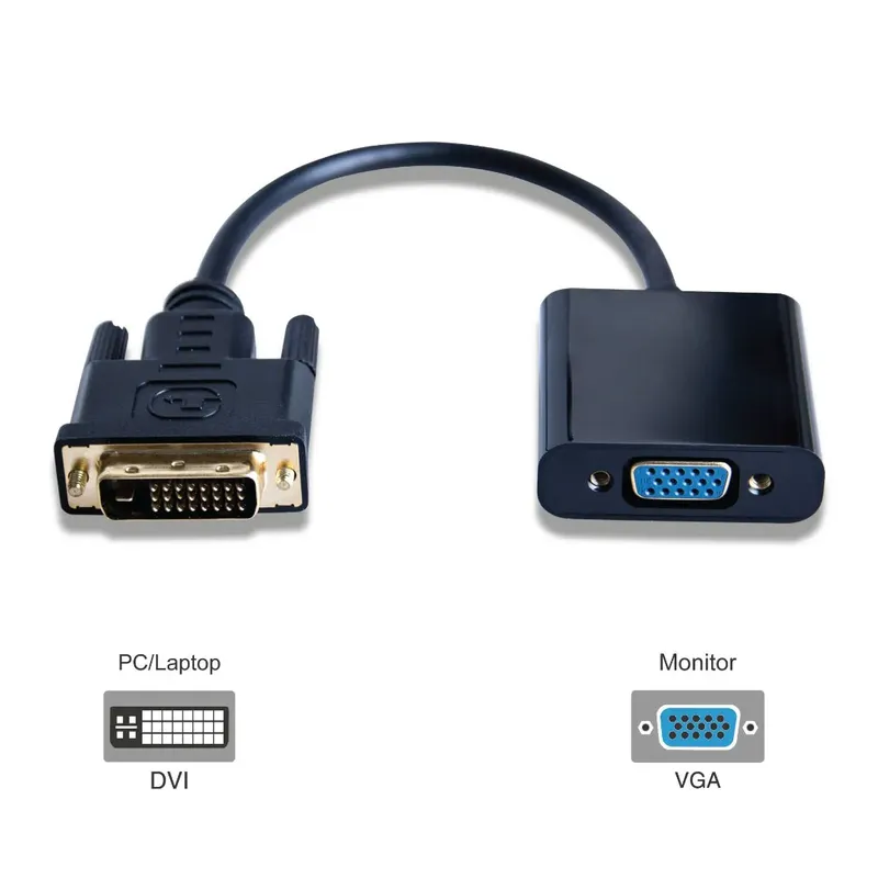 DVI to VGA Active Adapter Cable