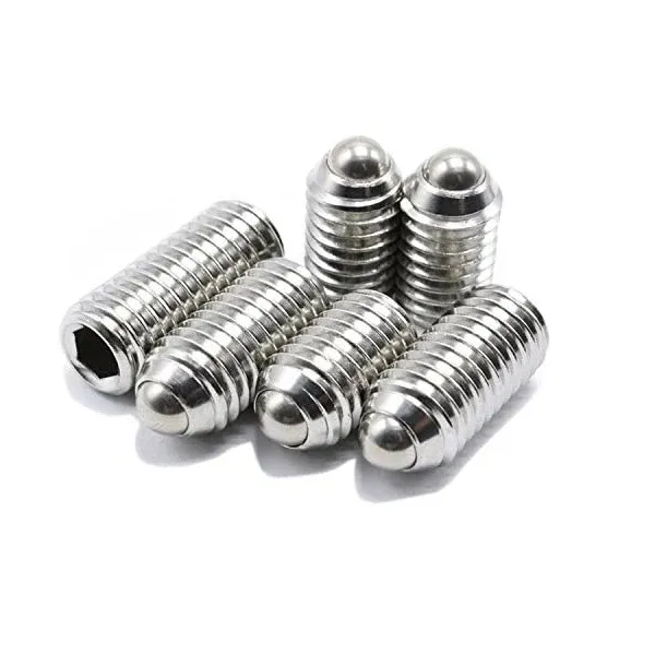 Stainless Steel Grub Set Screw M5 x 6 mm, Cup Point (6 pcs)