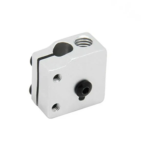 E3D Volcano Hot End Heater Block 20x20mm M6 Thread