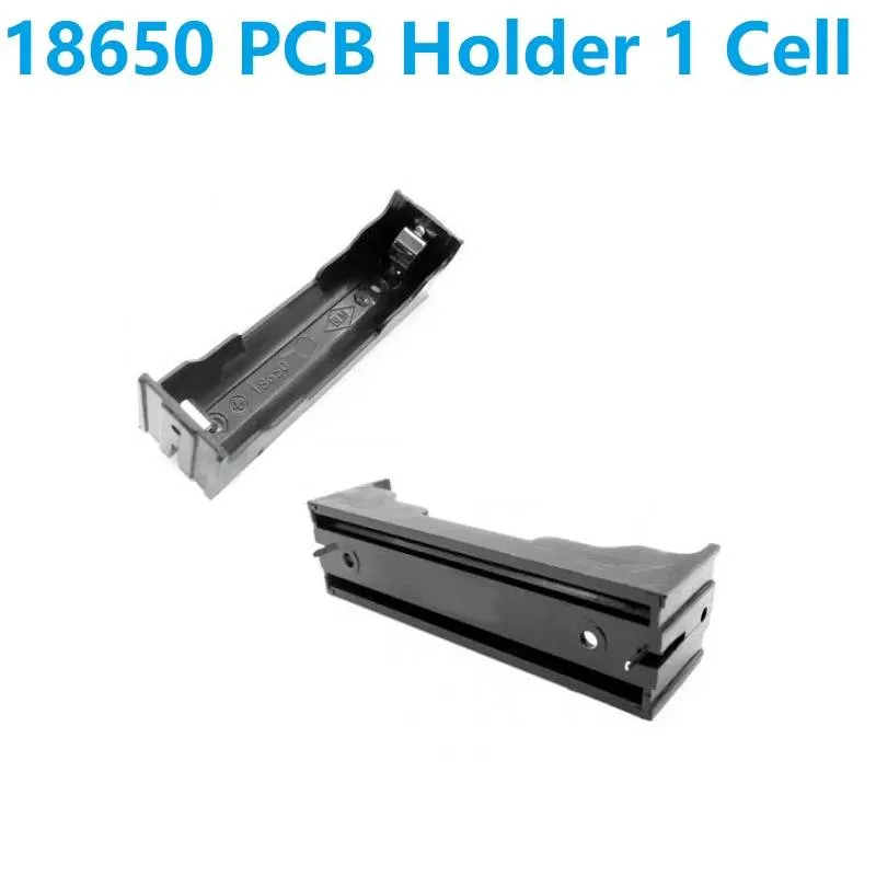1x 18650 Li-ion Battery Holder, PCB Mount with 4 Pins