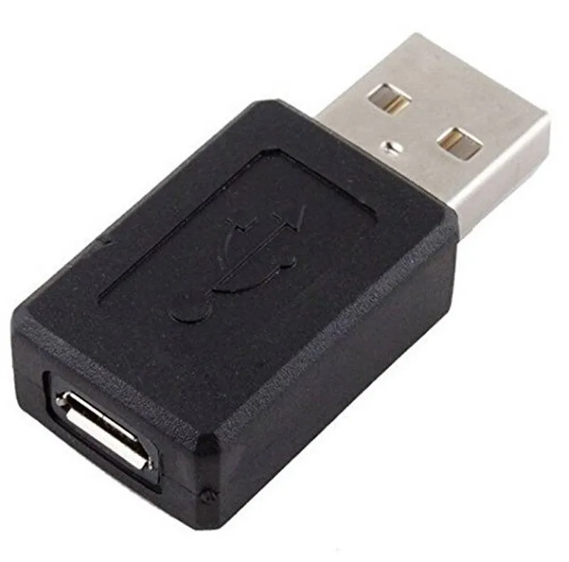 USB 2.0 Type-A Male to Micro USB B 5-Pin Female Adapter