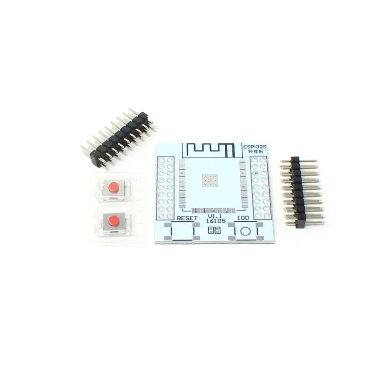 لوحة توصيل ESP32 ESP-WROOM-32 مع زري إعادة الضبط والبرمجة