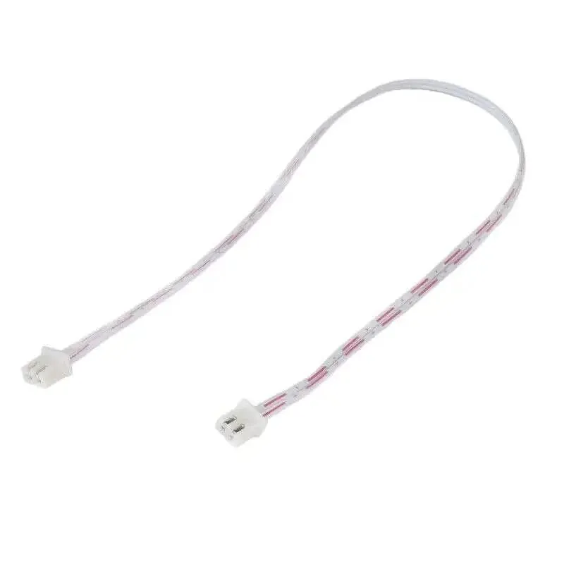 JST PH2 2mm 2-Pin Cable 30cm White, Female to Female, 26AWG