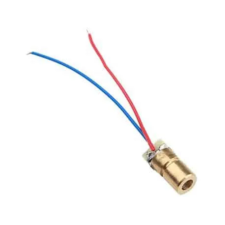 Red Laser Dot Module 5mW 650nm 3-5V