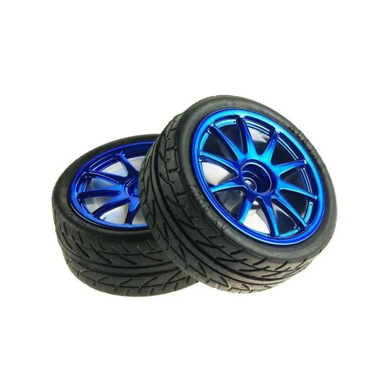 Robot Wheel 65mm with 4mm Metal Coupler