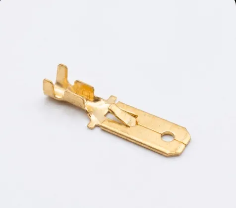 Male 4.8mm Uninsulated Crimp Terminal 0.187in, 22-16 AWG