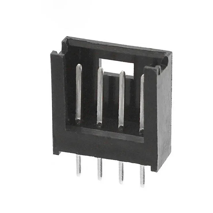 TE Connectivity AMP 4-Position 1-Row 2.54mm Pin Header 280371-2