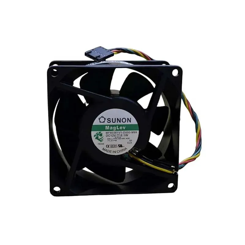 SUNON MF80381V1-D000-M99 DC Fan 12V 6.1W 80x80x38mm