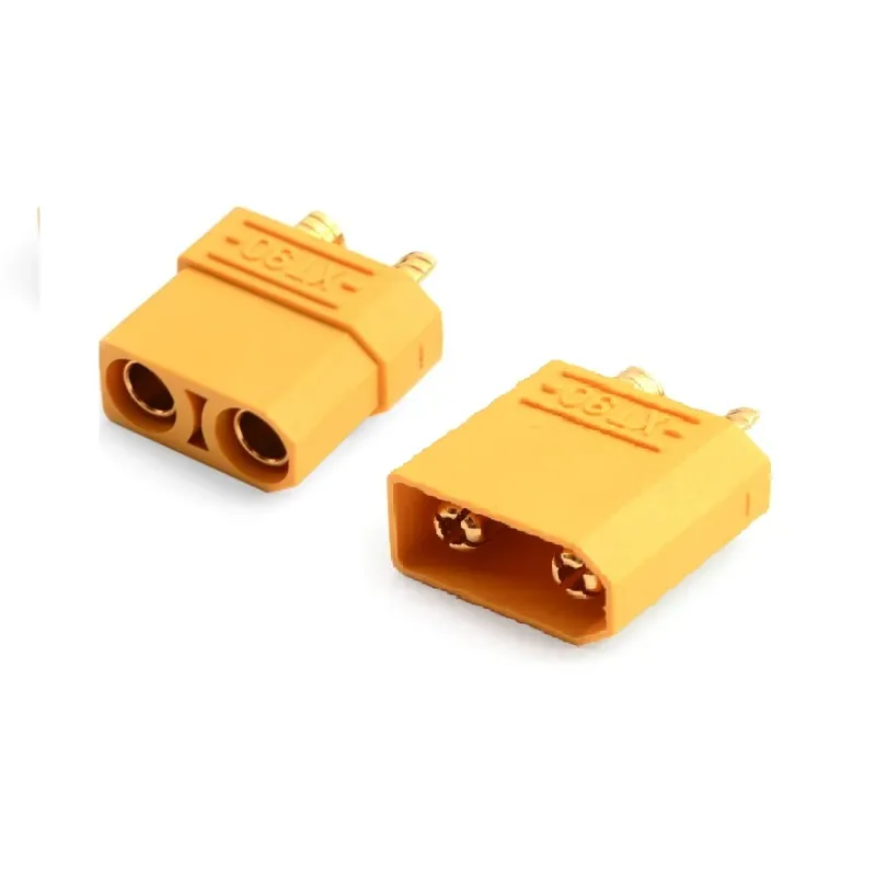 XT90 High-Current Battery Connector Set (Male + Female, 2-Pin)