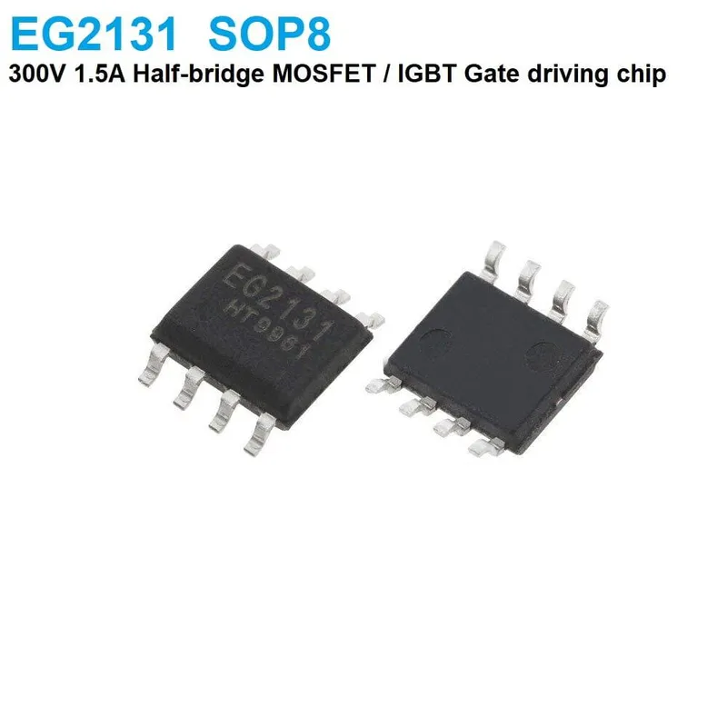 EG2131 300V Half-Bridge IGBT/MOSFET Gate Driver IC, SOP-8