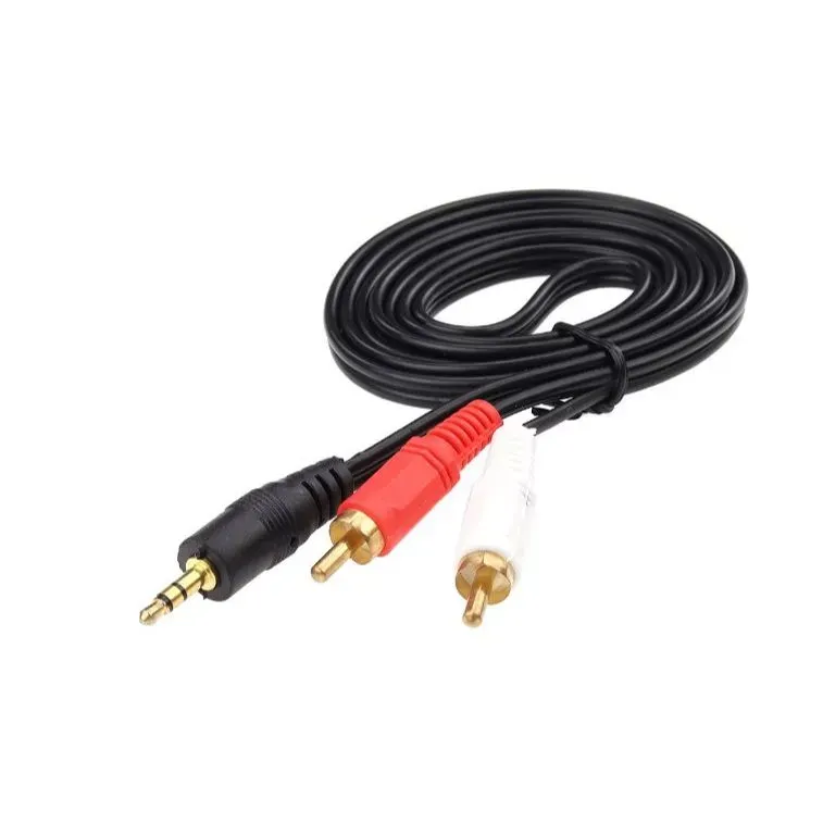 AUX 3.5mm to 2-RCA Audio Cable 1.5 m