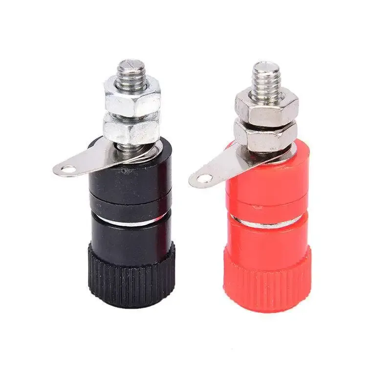 Banana Plug Female 4 mm, 11 mm Depth, Panel Mount