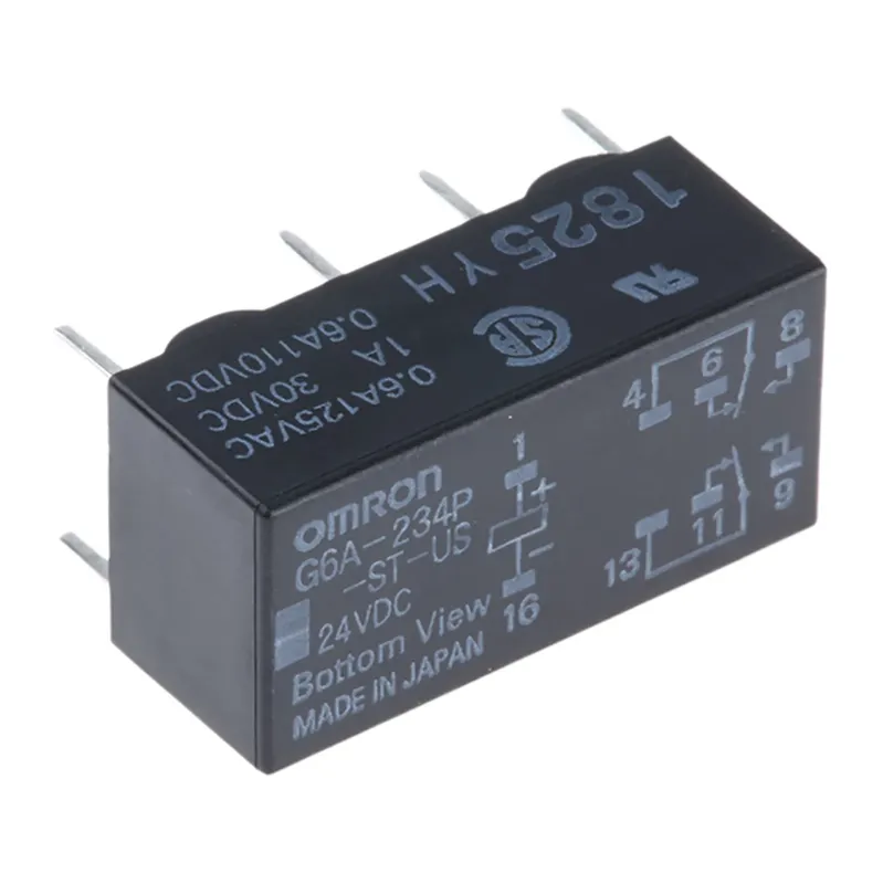 ريلاي إشارة Omron ‏G6A-234P-ST-US ‏24 فولت تيار مستمر ‏DPDT ‏2 أمبير للوحات PCB