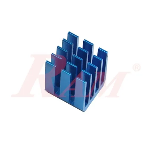 Aluminum Heatsink HS.1 9x9x12 mm with Adhesive