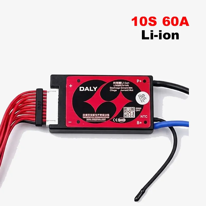 DALY 10S 60A 36V Li-ion BMS with Cell Balancing