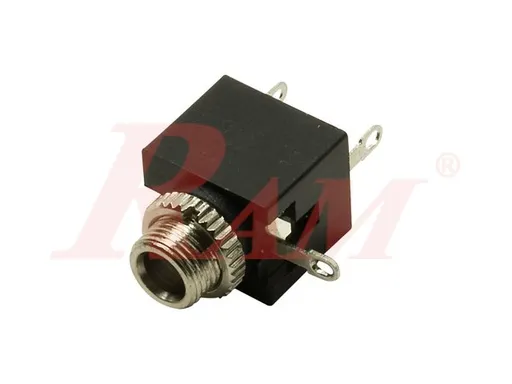 Miniature 3.5mm Mono Audio Jack Socket, Panel Mount (AD82)