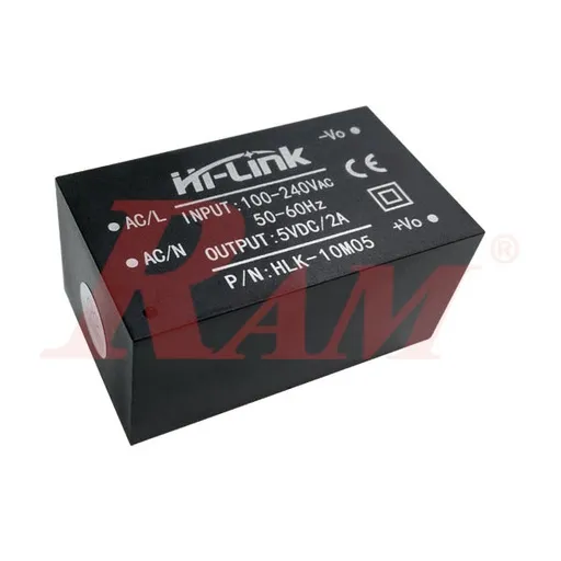 Hi-Link HLK-10M05B AC-DC Module 10W 220Vac to 5Vdc 2A