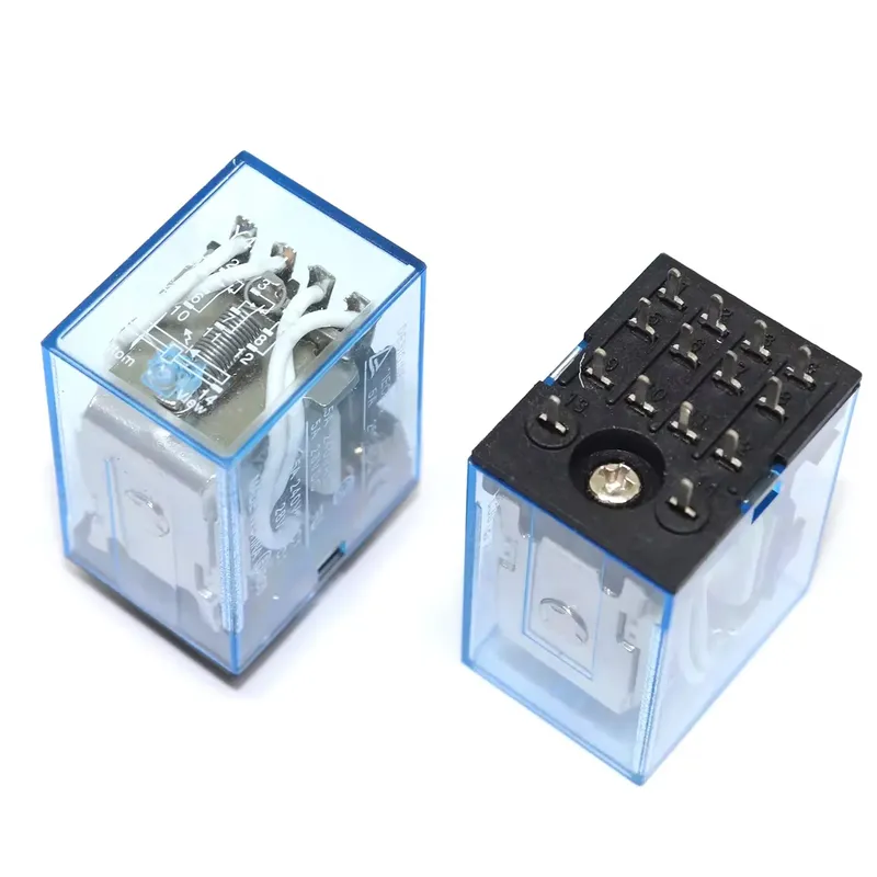 Omron MY4N-J 4PDT Relay 5A 12VDC Coil 14-Pin PCB Mount