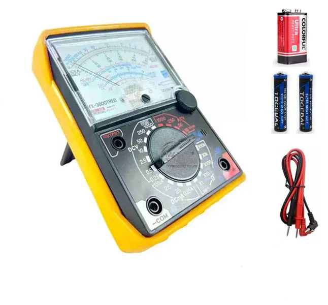 YX-3600TREB Analog Multimeter with Fuse and Continuity Buzzer