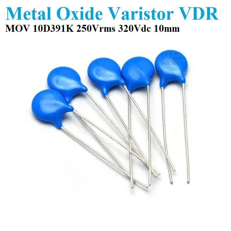 Metal Oxide Varistor MOV 10D391K 390V 10mm
