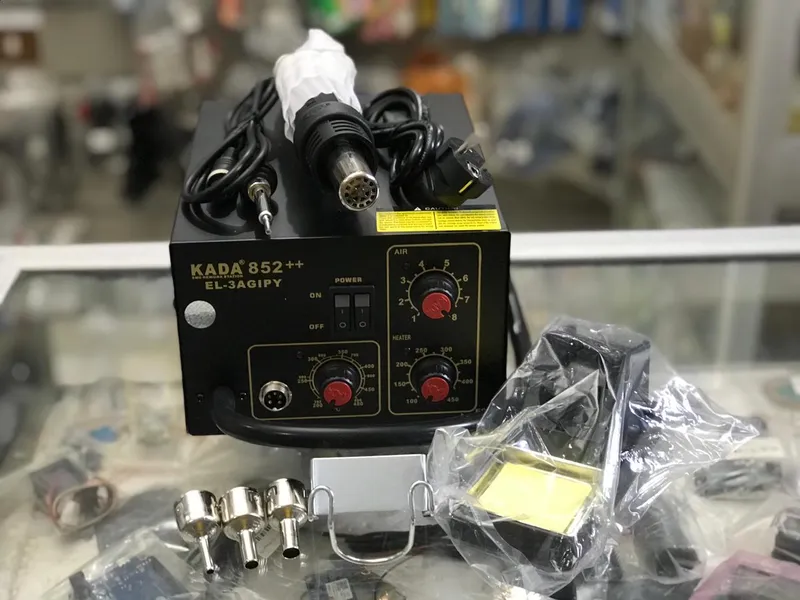KADA852++ Hot Air & Soldering Station 220V 680W