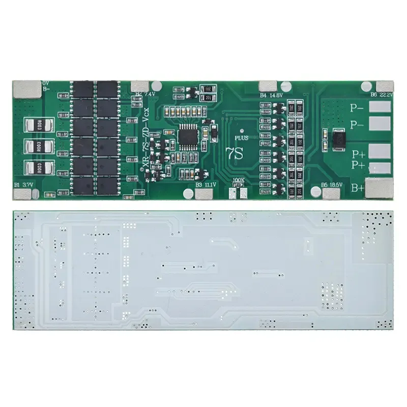 7S 24V 30A Li-ion BMS Protection Board XR-7S-ZD-Vcx