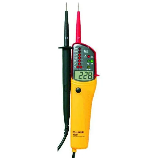Fluke T100/T120/T140 Two-Pole Voltage and Continuity Tester