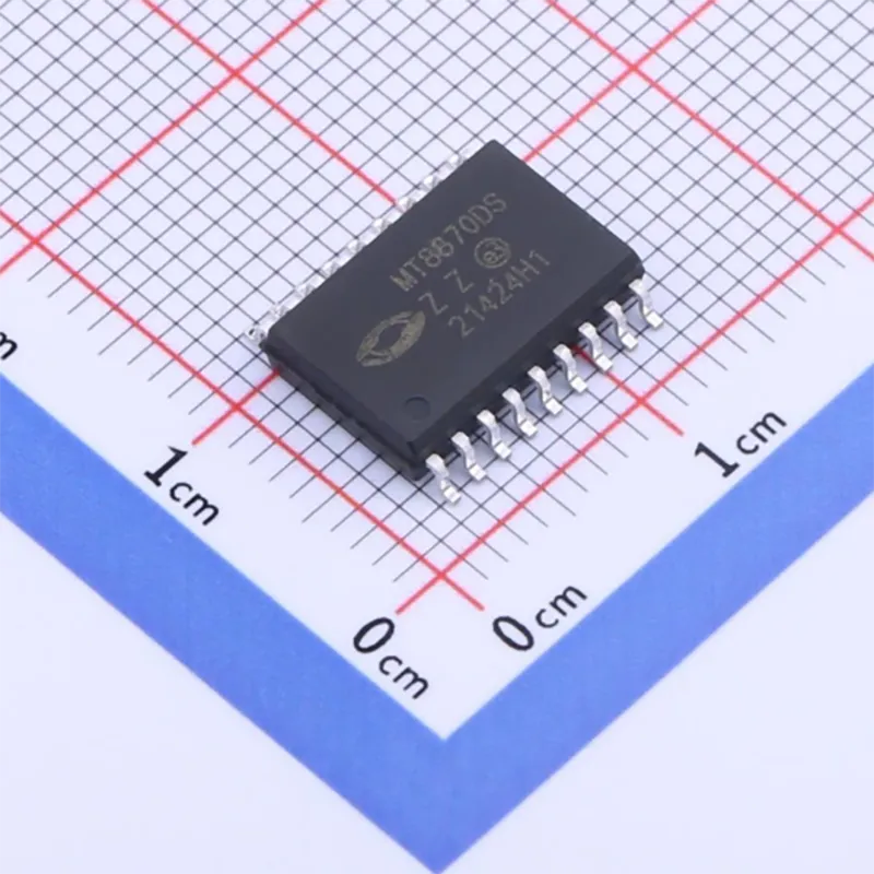 MT8870DS شريحة مستقبل DTMF من Microchip بغلاف SOIC-18